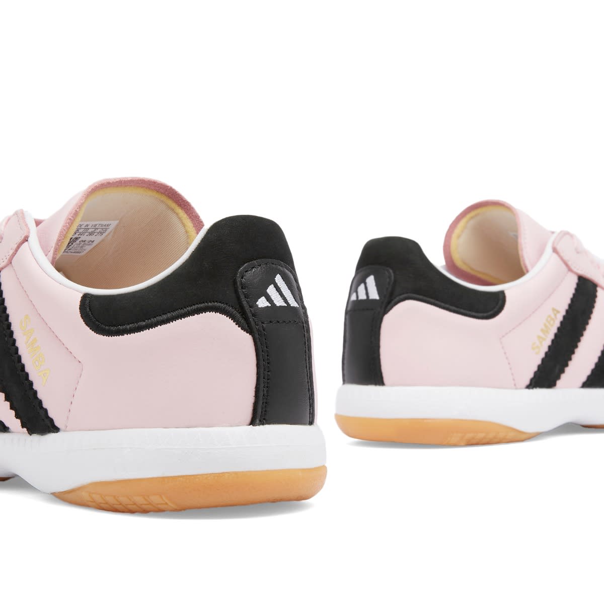 Men's Samba Mn Sneaker in Clear Pink/Core Black/Gum