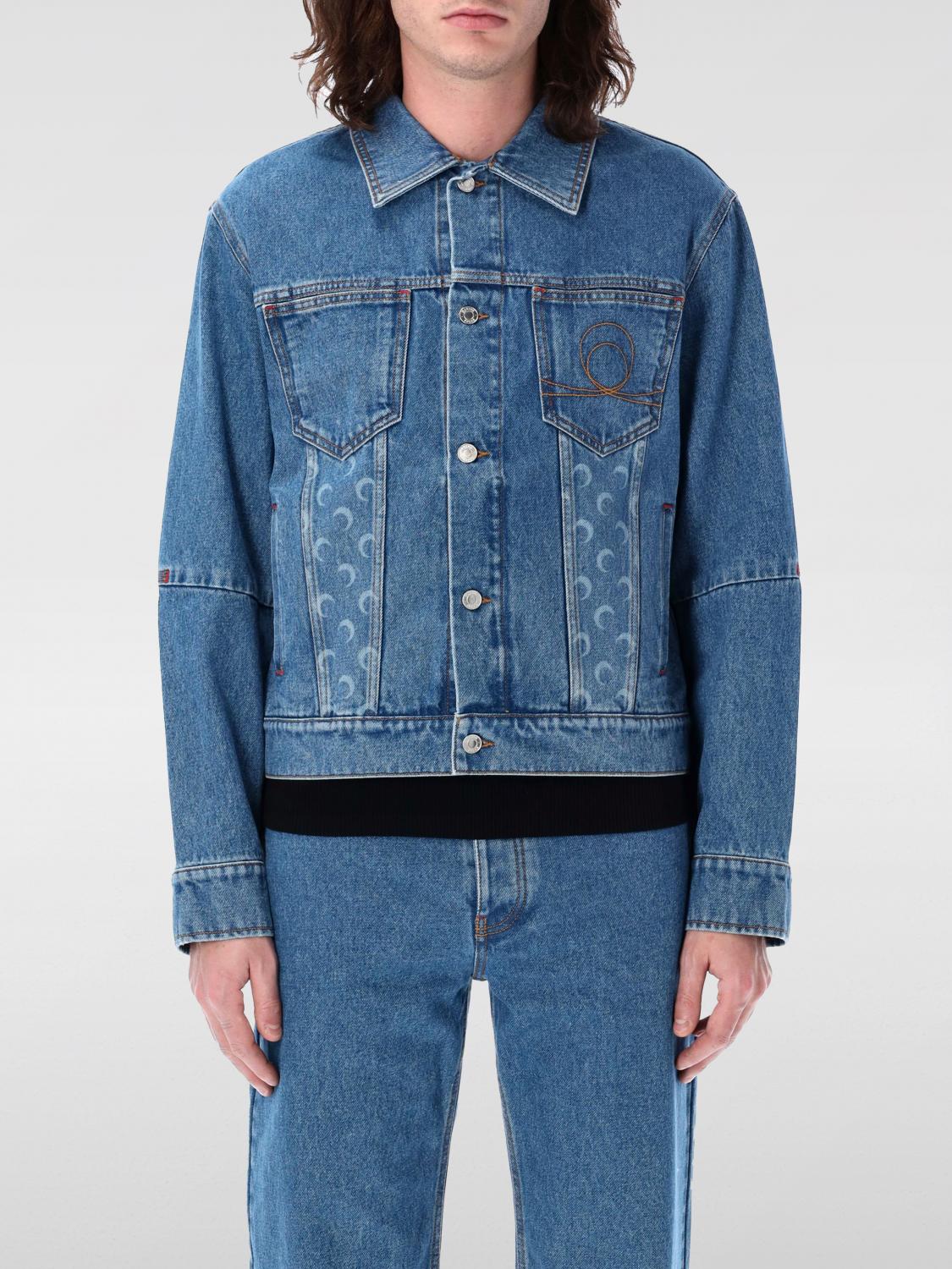 Moon-laser denim jacket - Blue