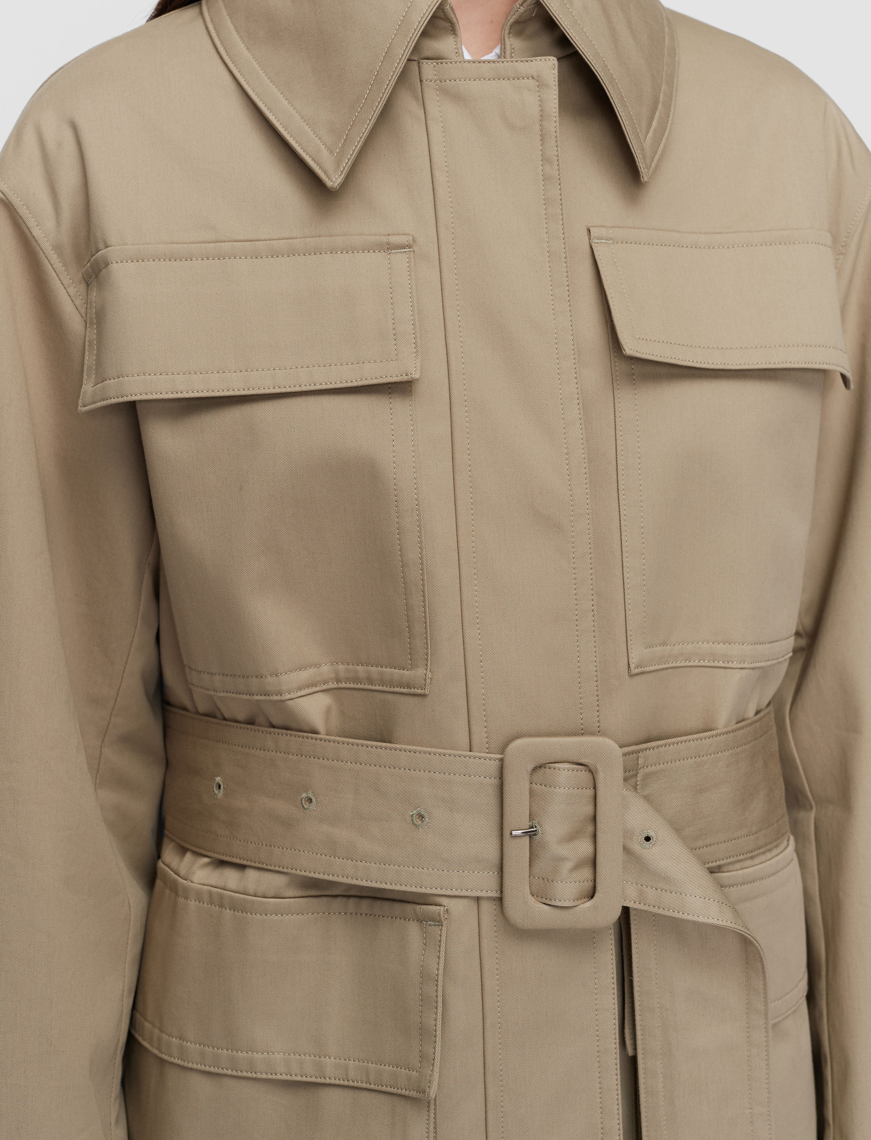 Shama Cotton Utility Jacket - 42