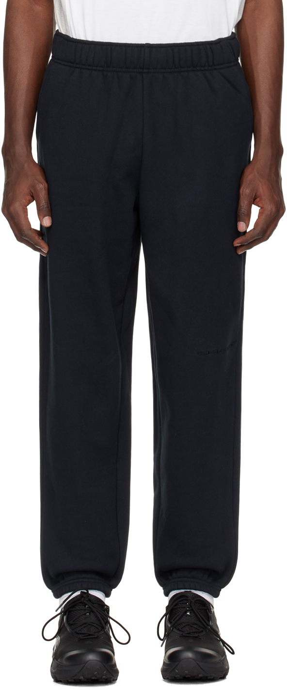 Oakley Black Embroidered Sweatpants