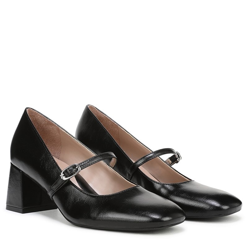 Women's Dancing Mary Jane Pump Shoes (Black)