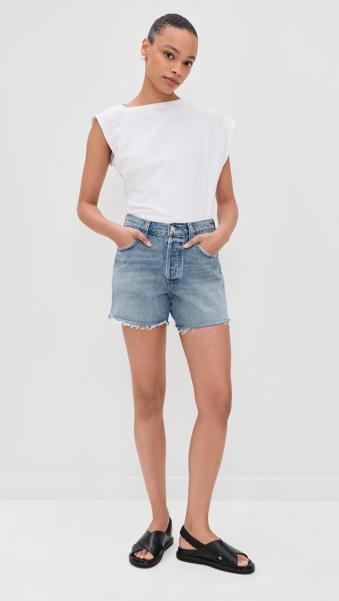 NYE Low Slung Vintage Shorts Post