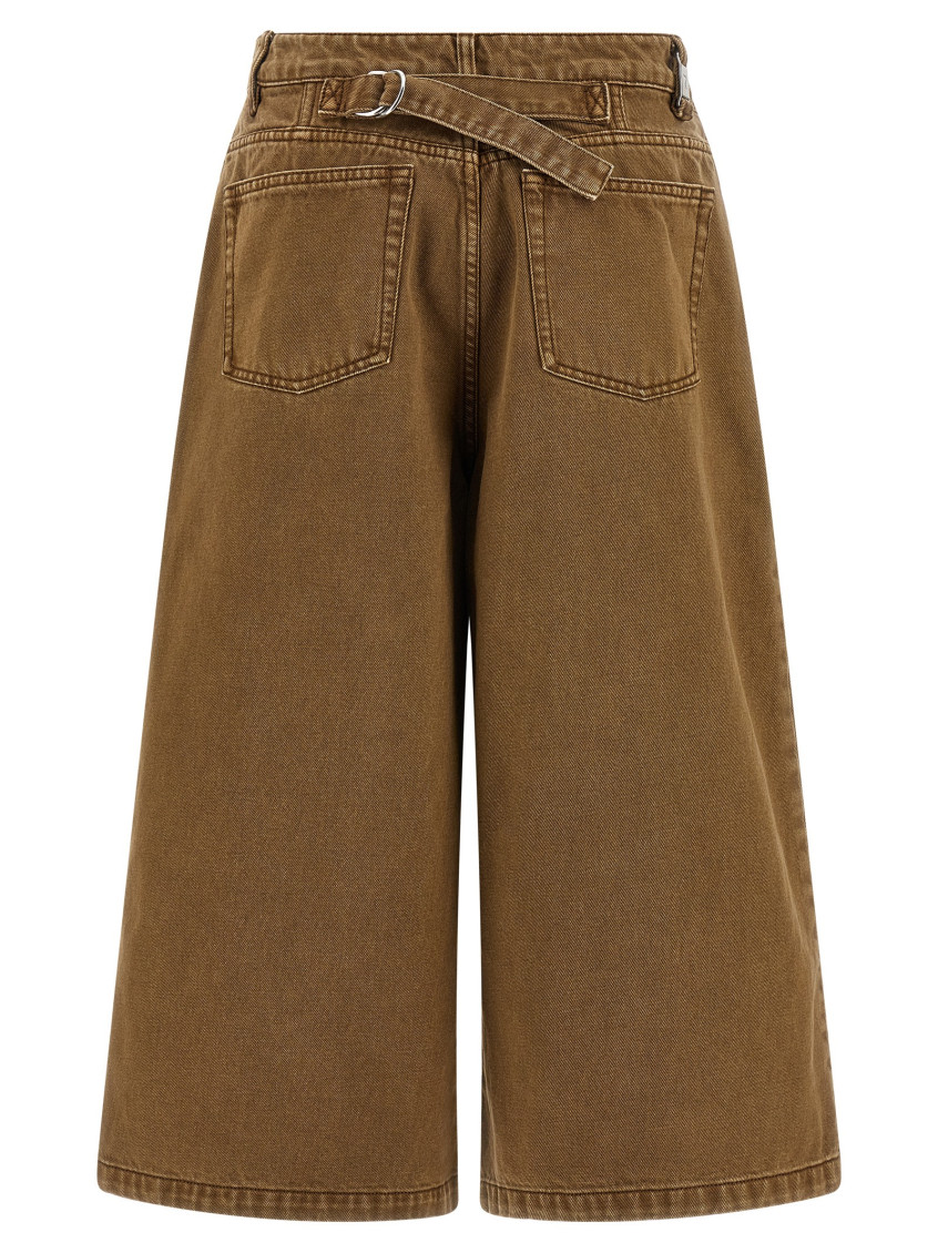 Denim Bermuda Shorts