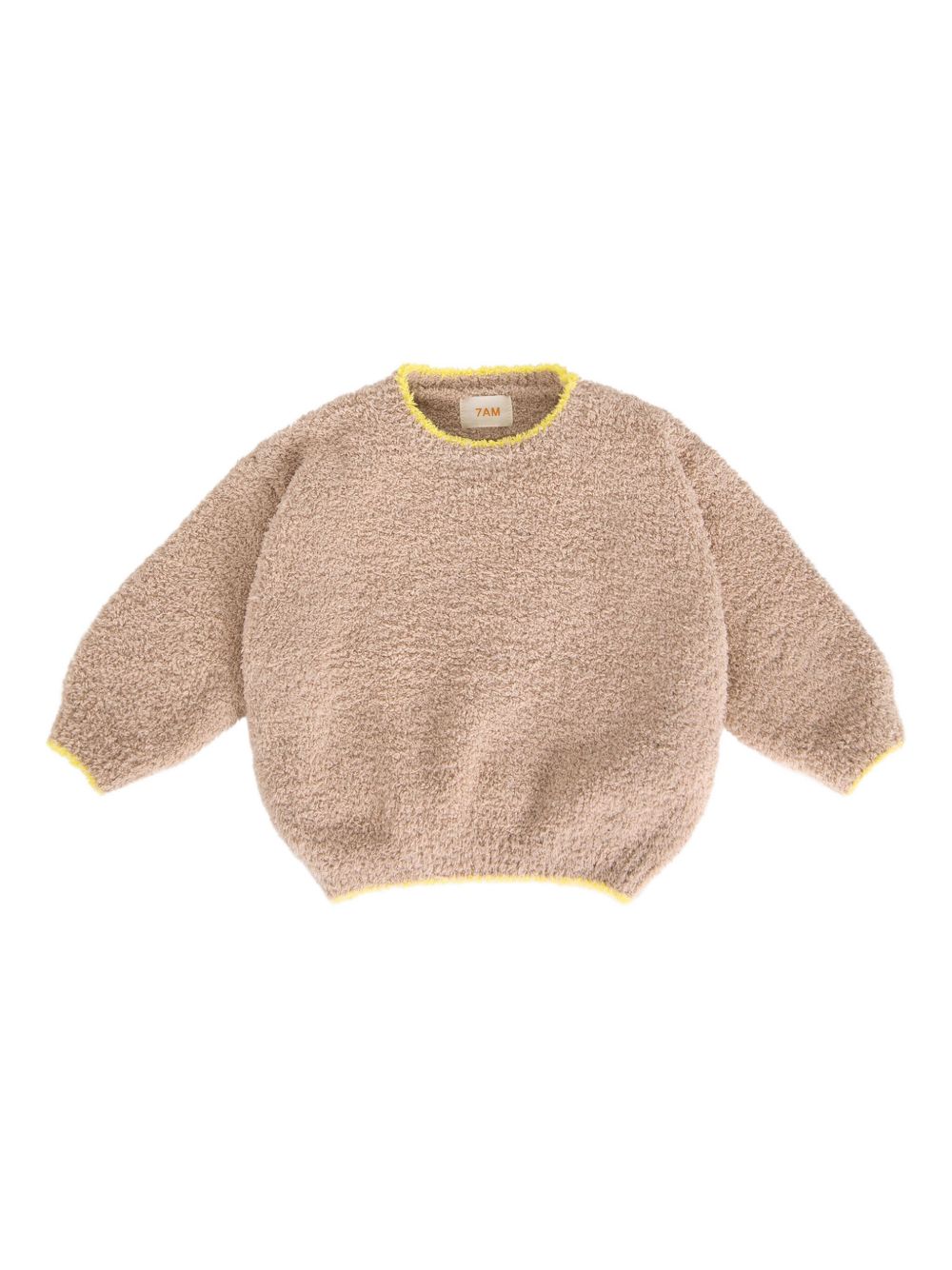 7AM KIDS fleece sweater - Neutrals