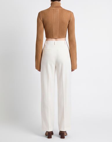 Woman Turtleneck Camel Size XS/S Viscose