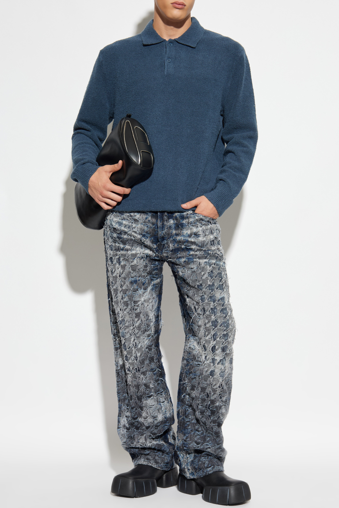 "Sanino" Sweater, Men's, Blue