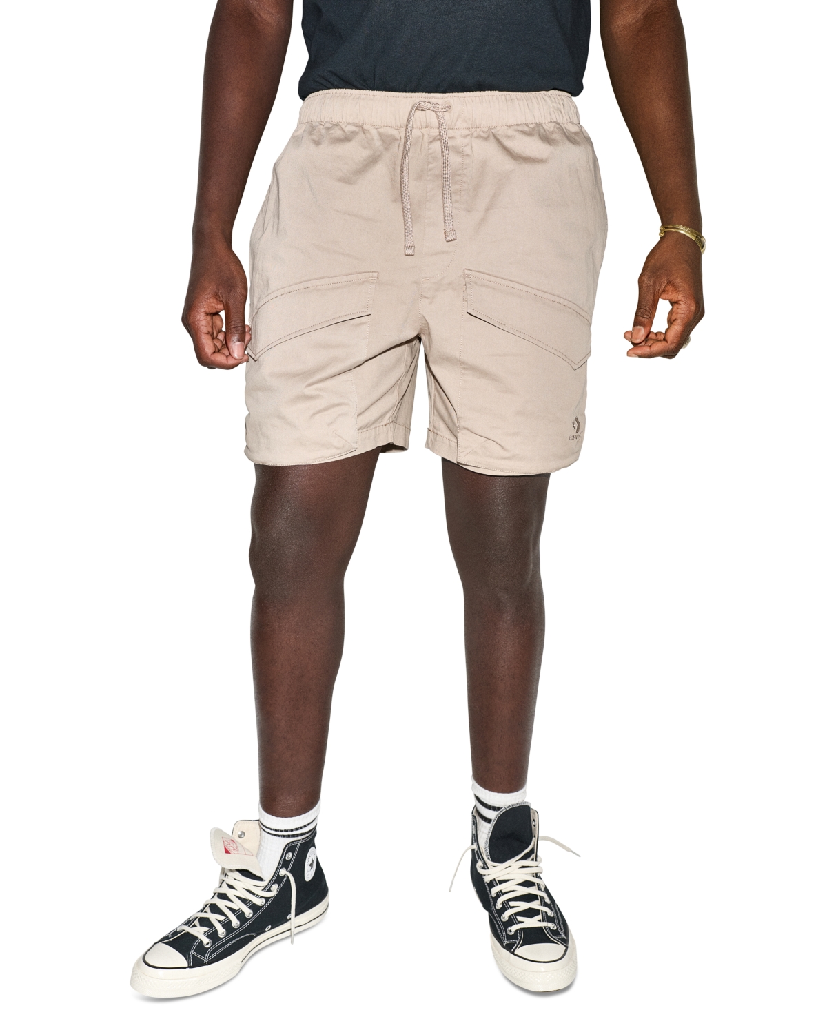 Men's Regular-Fit Pull-On Utility Shorts - Vintage Cargo