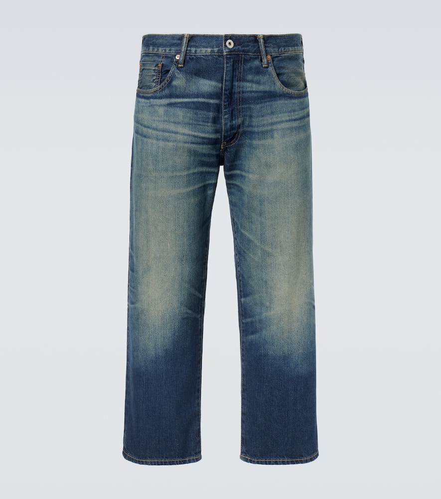 Junya Watanabe Faded straight jeans