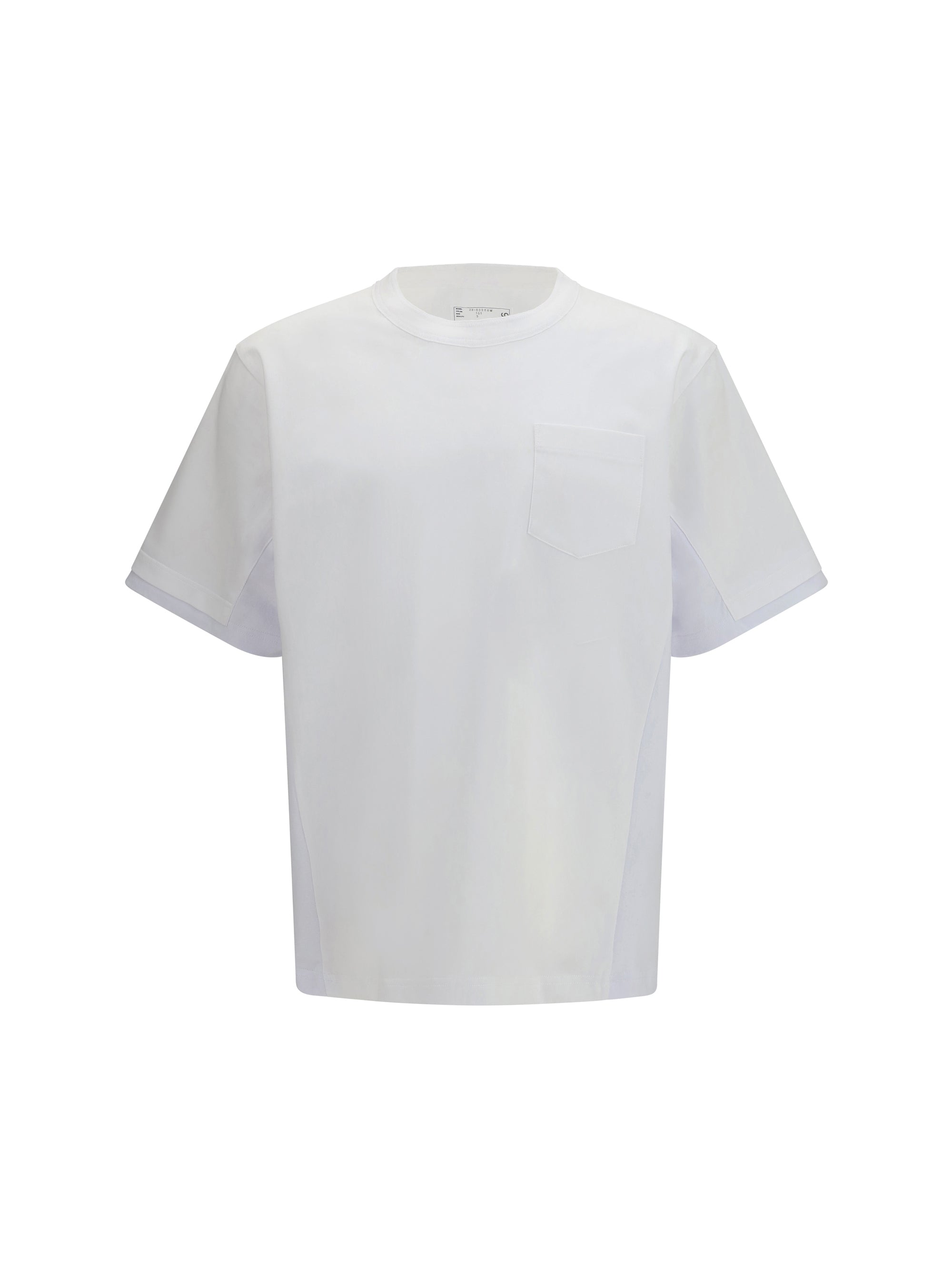 Cotton Crew Neck T-Shirt — White