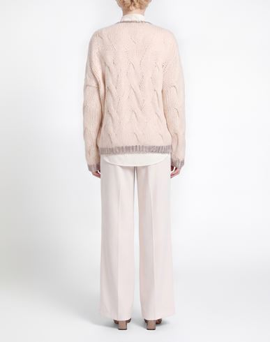Woman Cardigan Beige Size M Polyester, Wool, Acrylic