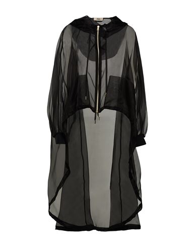 Woman Jacket Black Size 6 Silk, Polyamide, Elastane