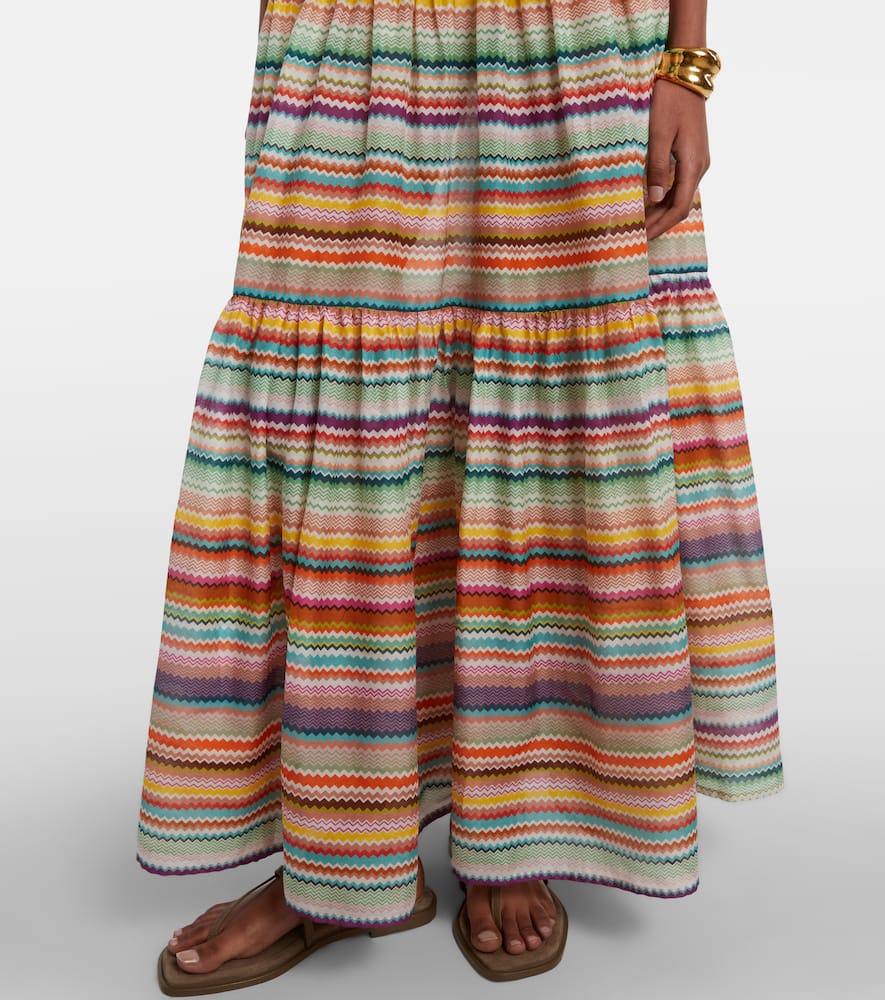 Zig Zag maxi dress