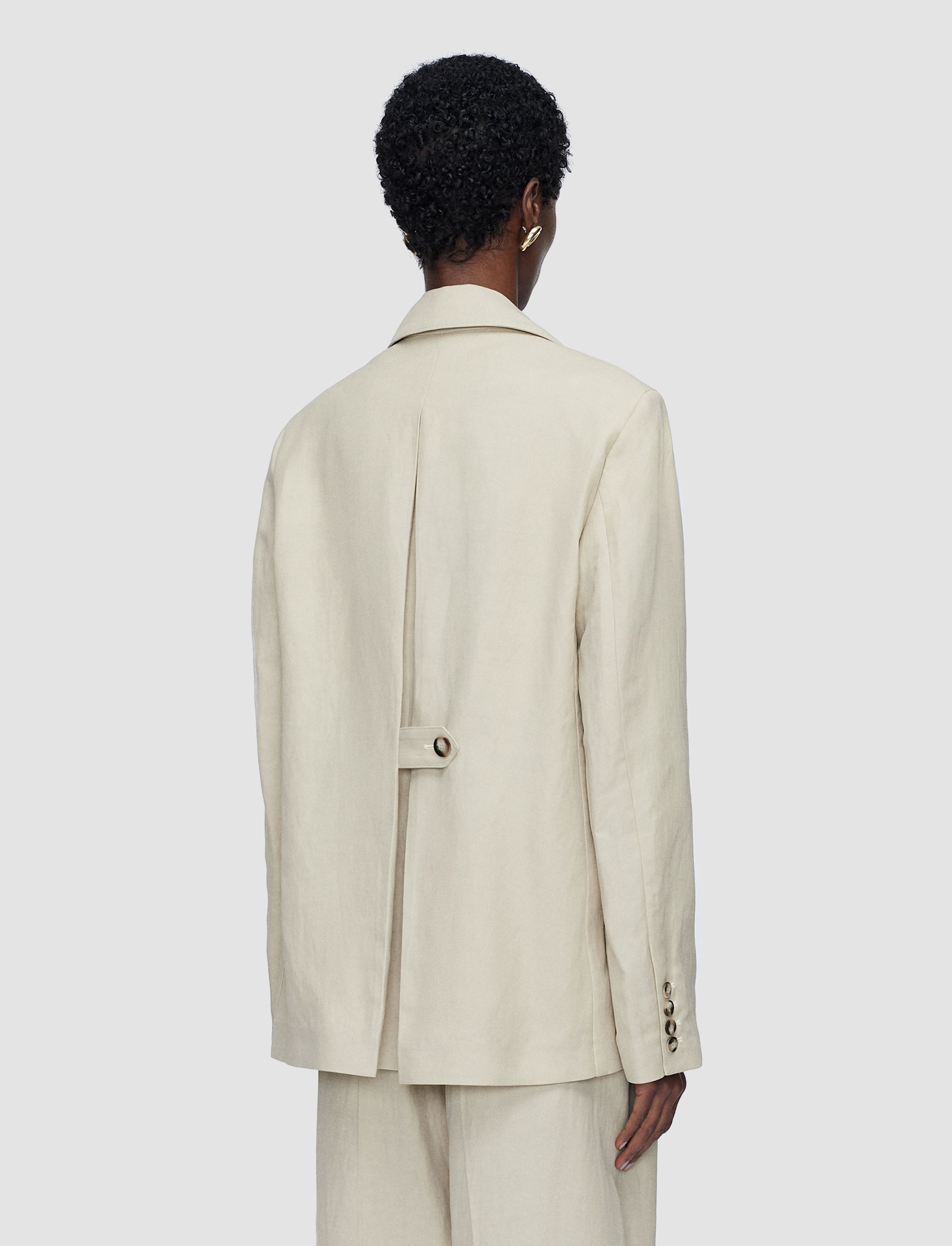 Rochd Light Linen Blend Jacket - 40
