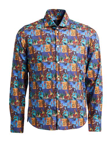 Man Shirt Blue Size 14 ½ Cotton