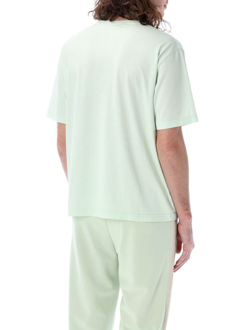 Logo-print cotton T-shirt - Green