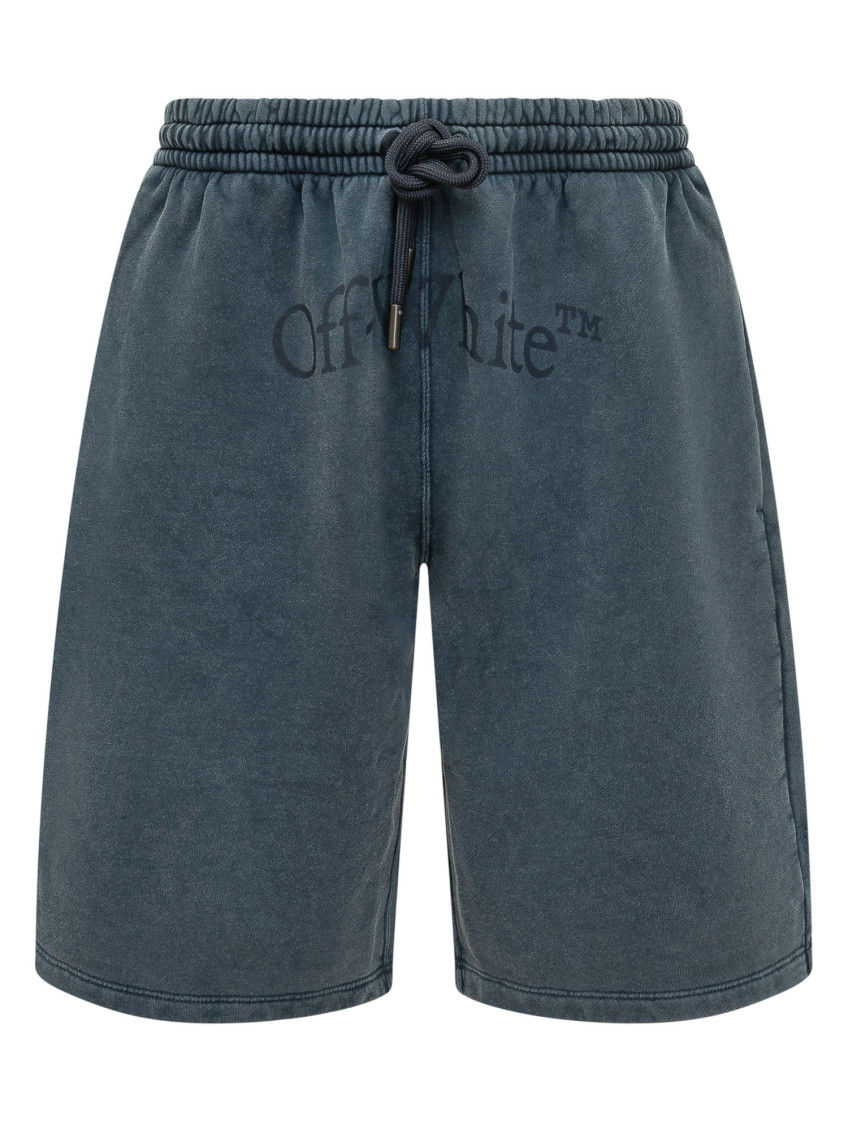 Blue Logo Shorts