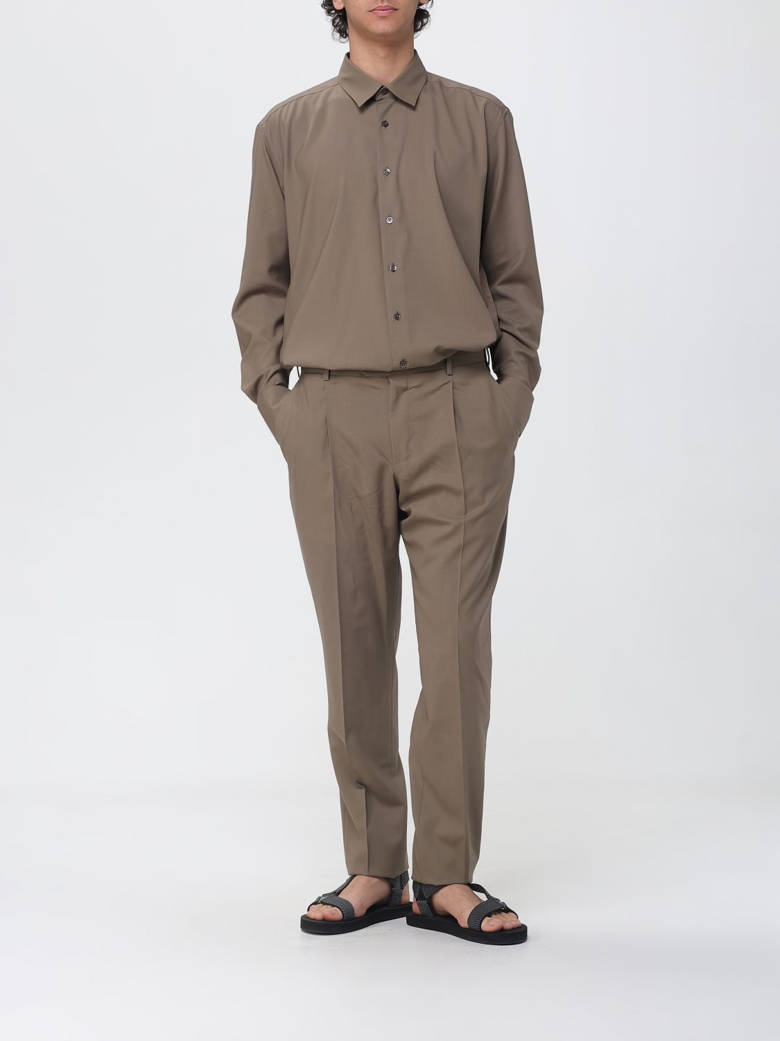 Pants Men color Charcoal