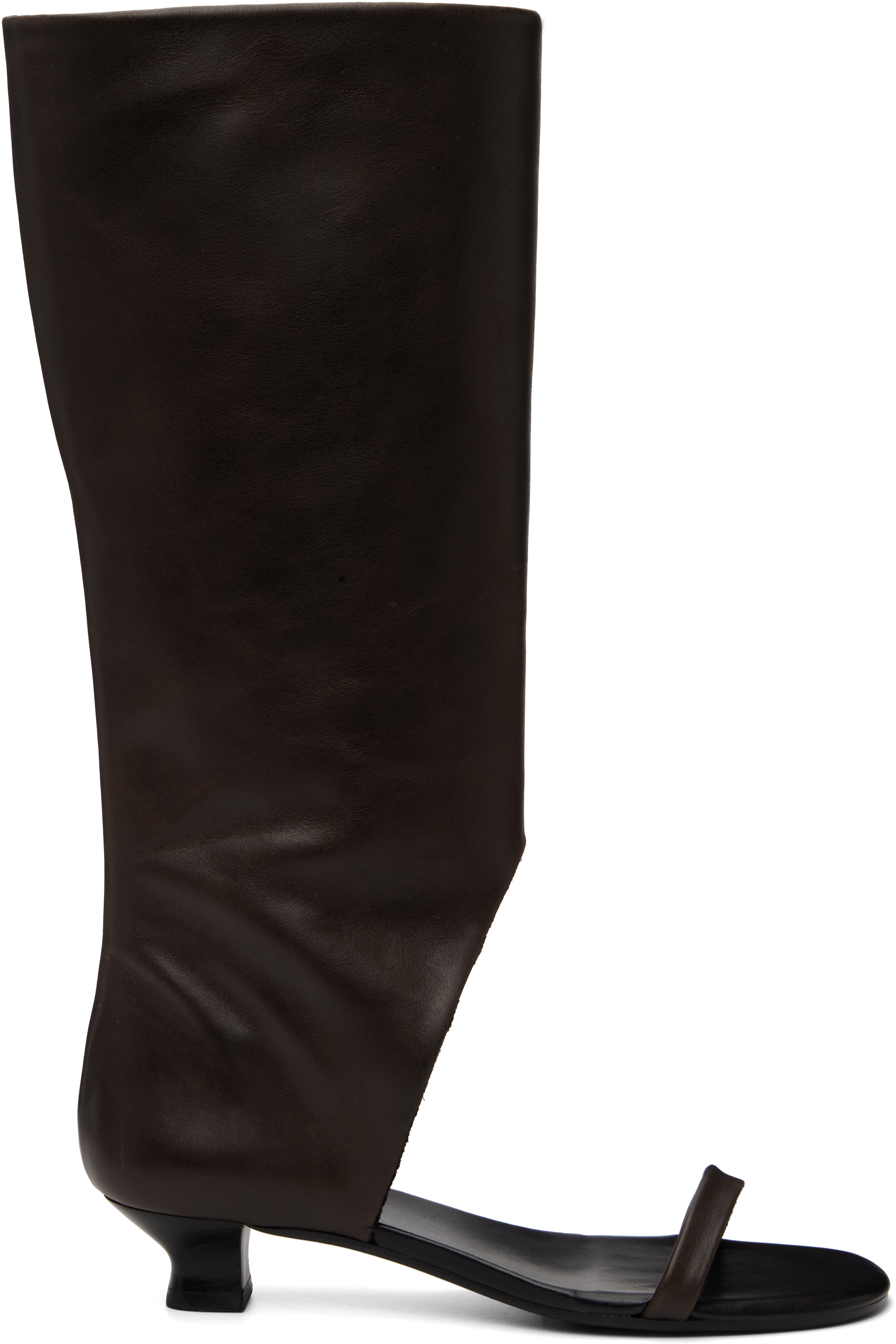 Brown Manuela Heeled Sandals
