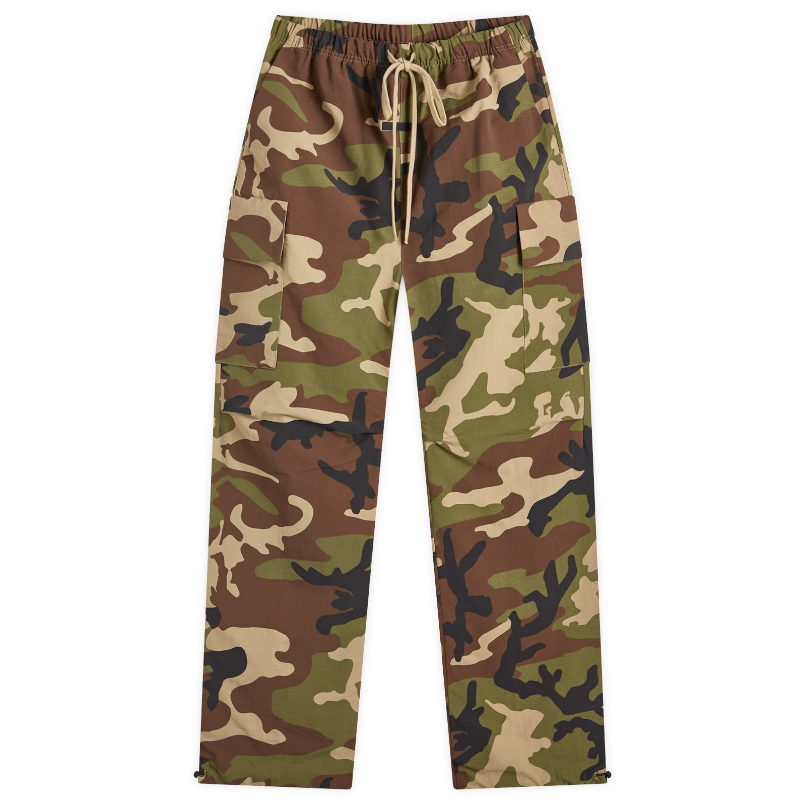 Men's Military Nylon Field Pant in Woodland Camo