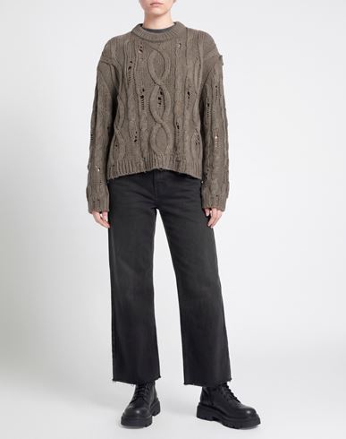 Woman Sweater Taupe Size S Acrylic, Polyester, Wool