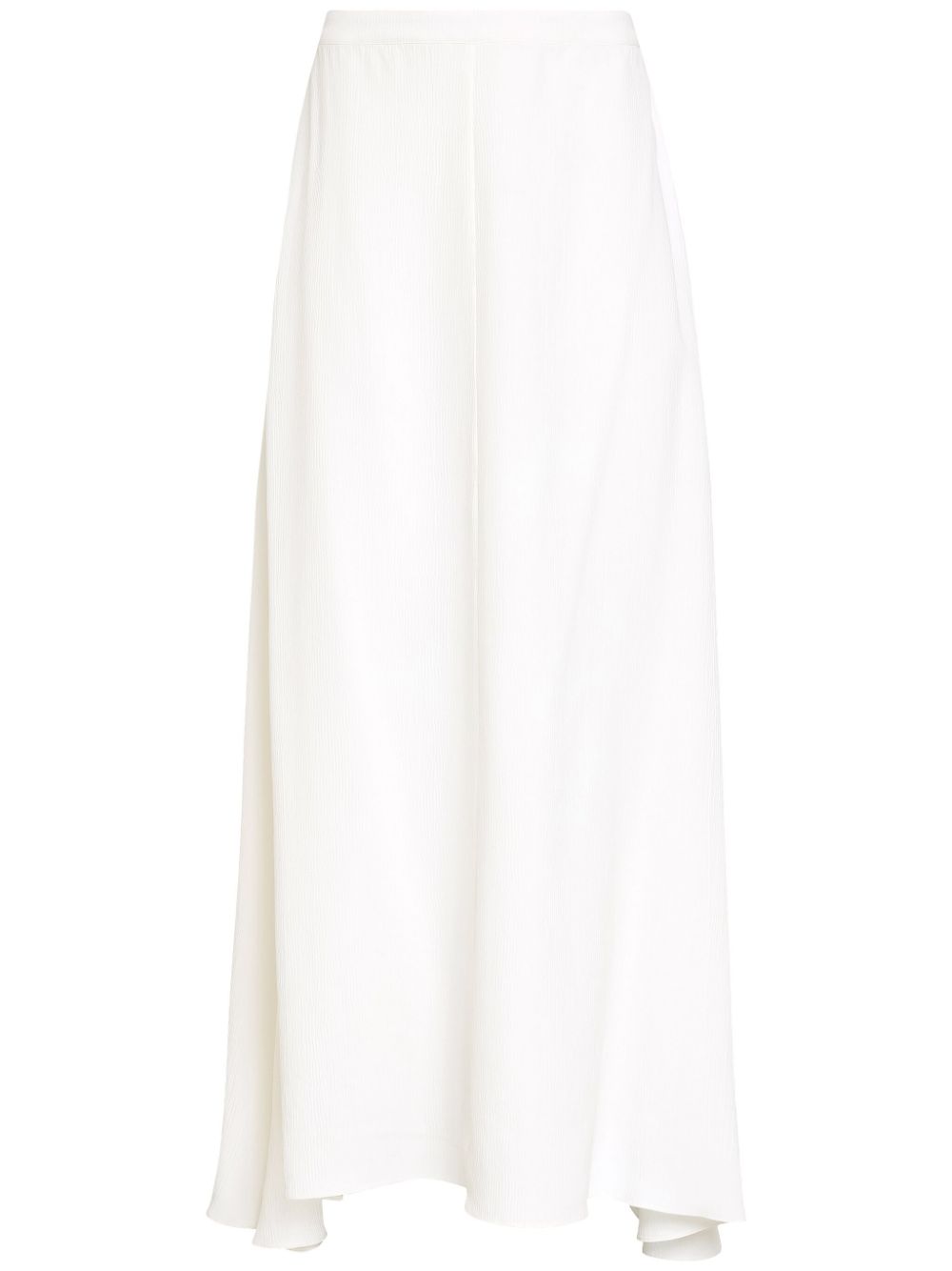 High-rise midi skirt - Black