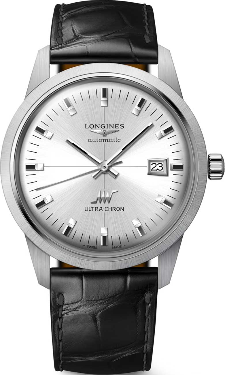Ultra-Chron Classic Watch 37mm with Sunray Silver Dial