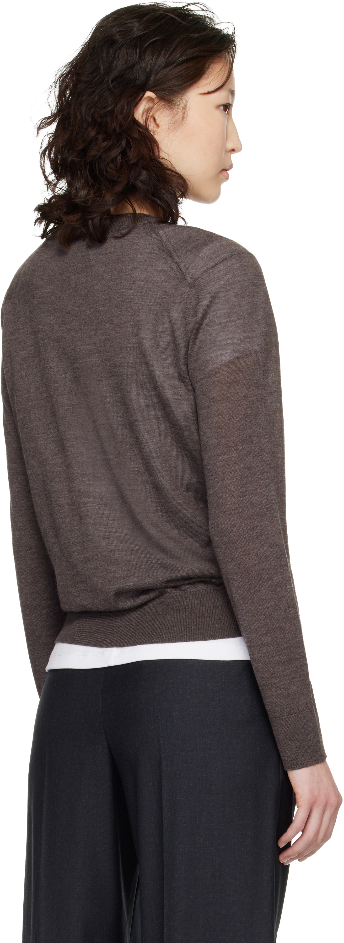 Brown Ditto Fluid Sweater
