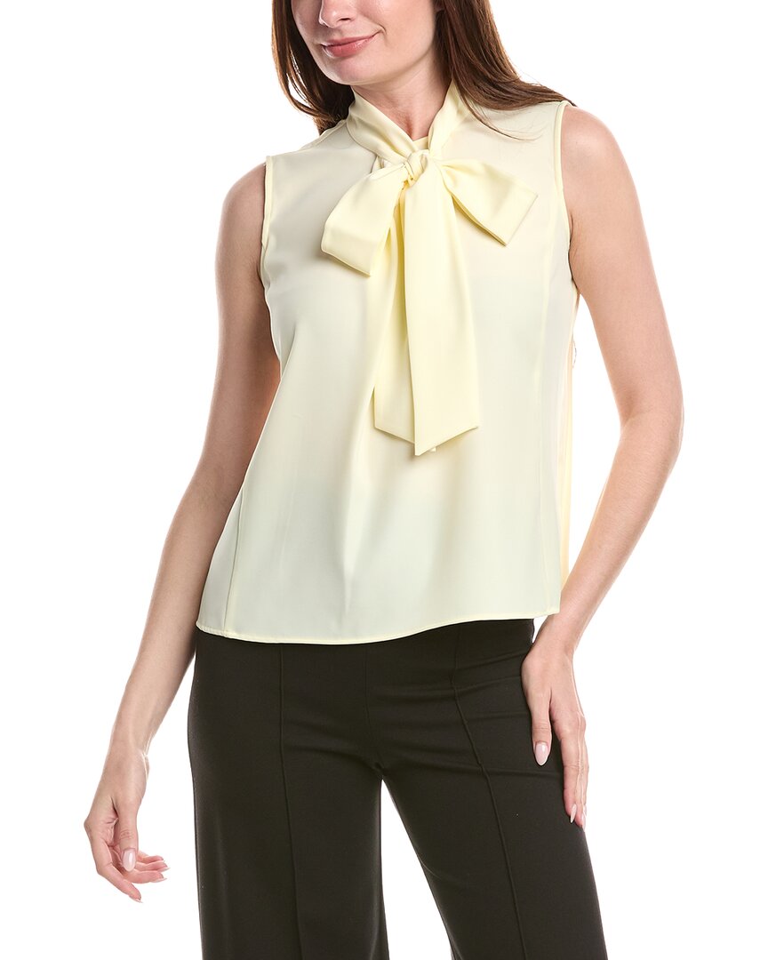 Crepe Tie Neck Top