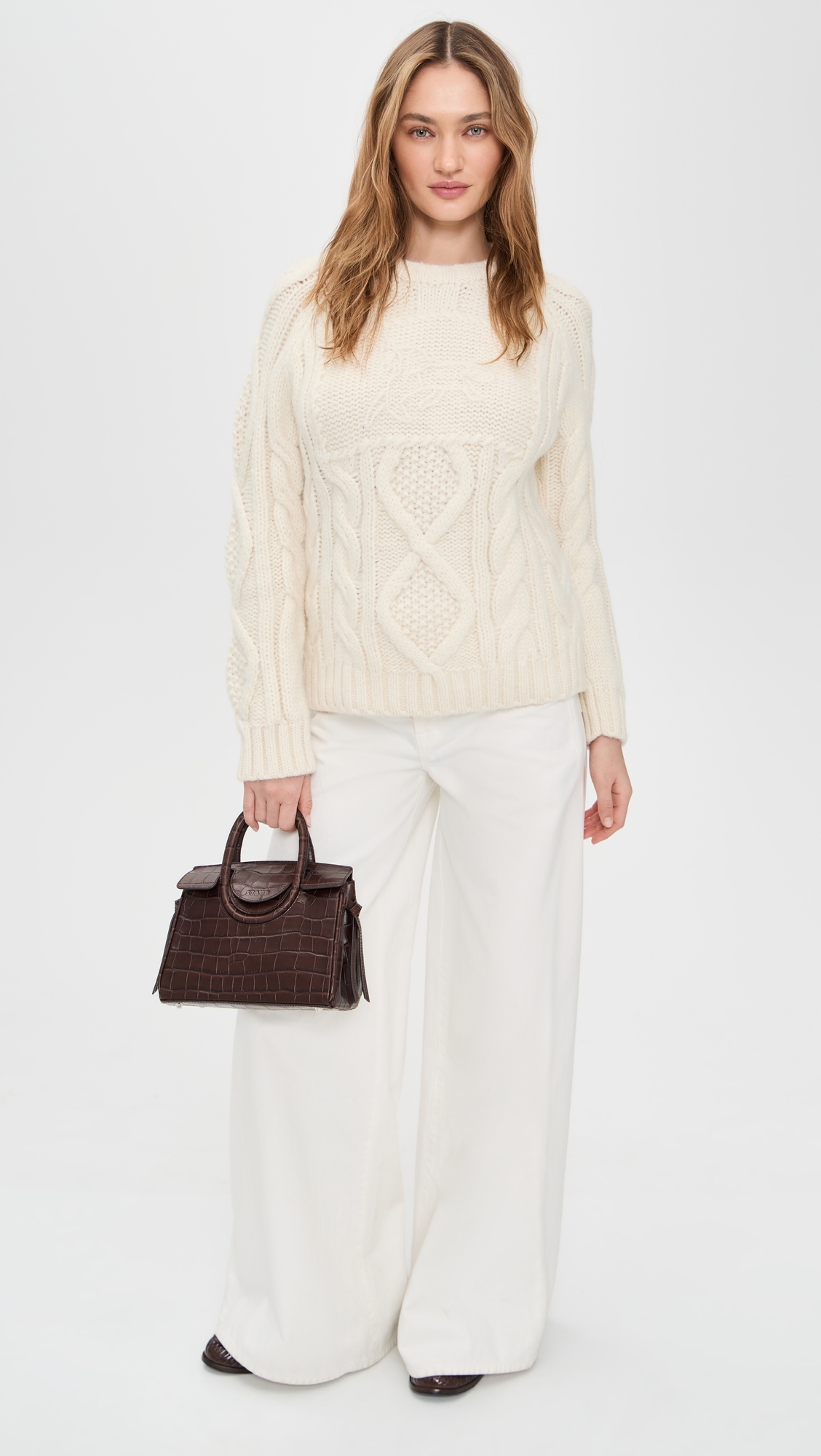 Bjorn Alpaca Crewneck Cream