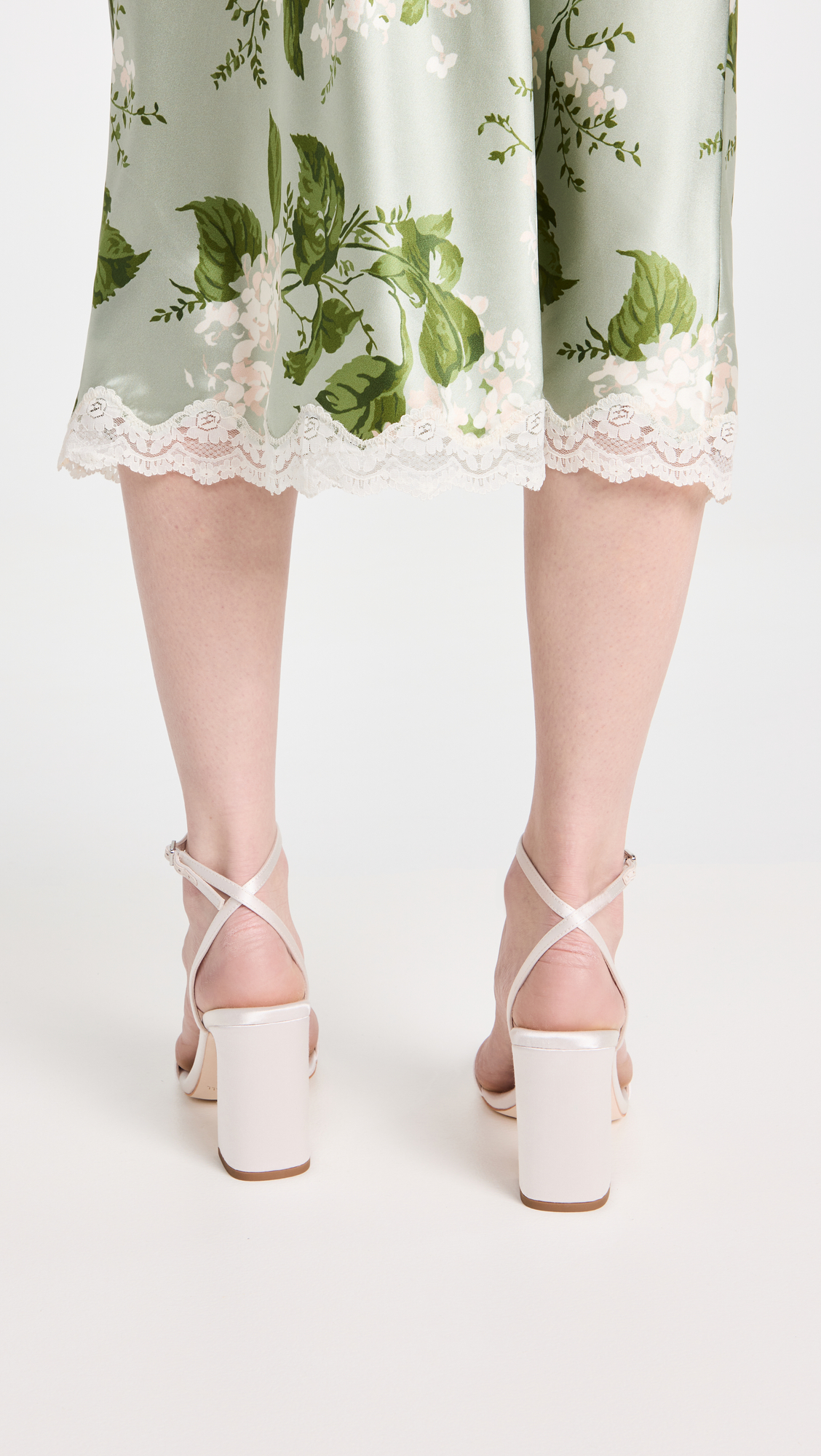 Malia Curved Heel Simple Sandals