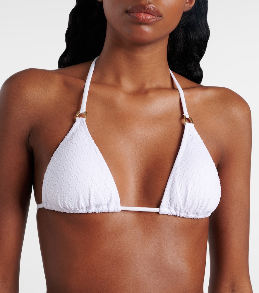 Puglia halterneck bikini top