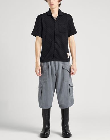 Man Shirt Black Size XS Polyester, Elastane