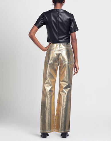 Woman Jeans Gold
