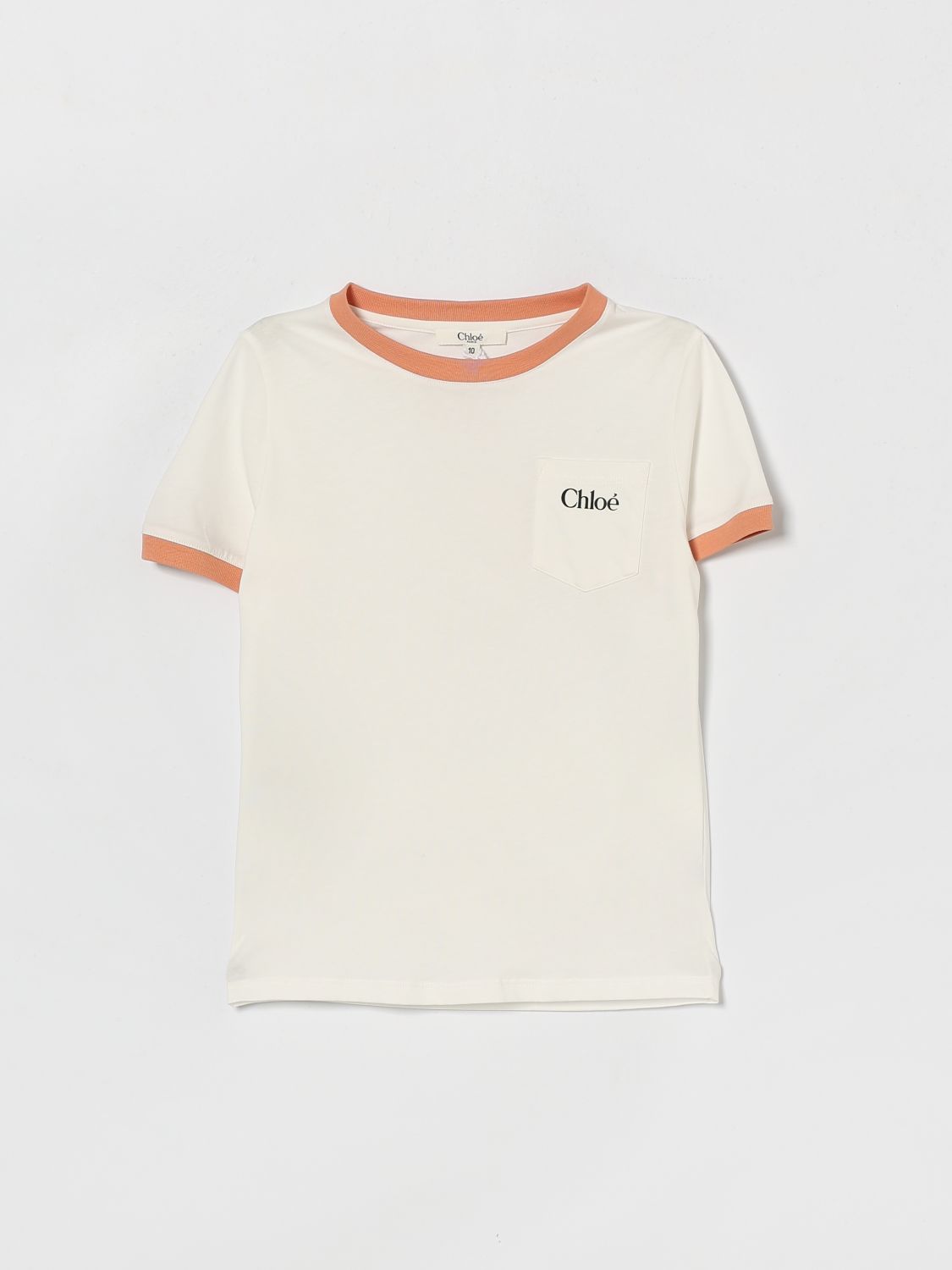 T-Shirt CHLOÉ Kids color White
