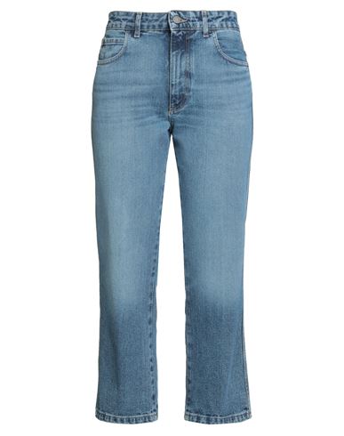 Woman Jeans Blue Size 31 Cotton