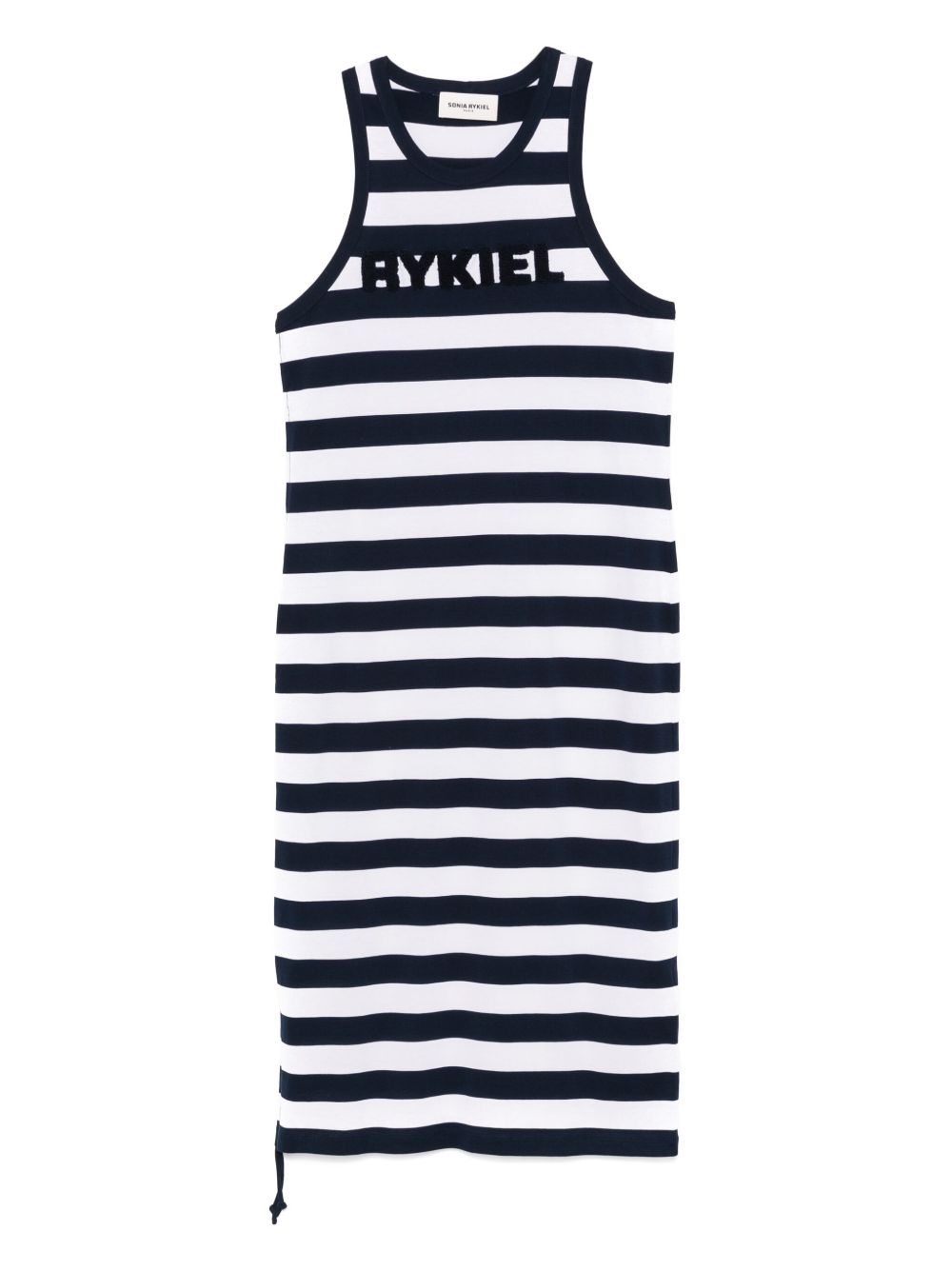 Sonia Rykiel striped long dress - Blue