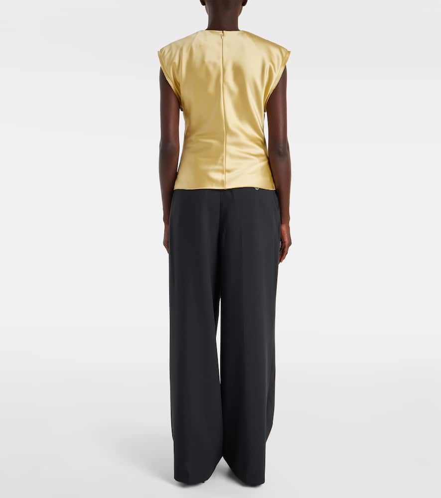 Satin top
