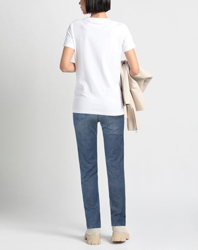 Biancalancia Woman Jeans Blue Size 4 Cotton, Polyester, Elastane