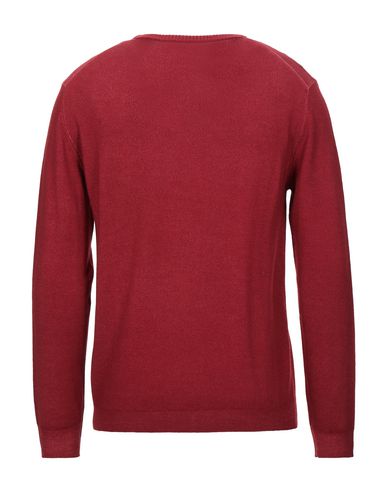 Man Sweater Brick Size 44 Merino Wool