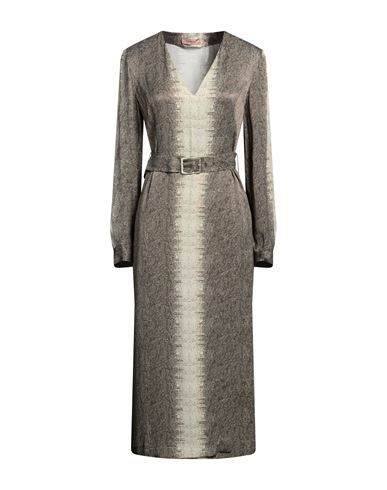 Woman Midi dress Military green
