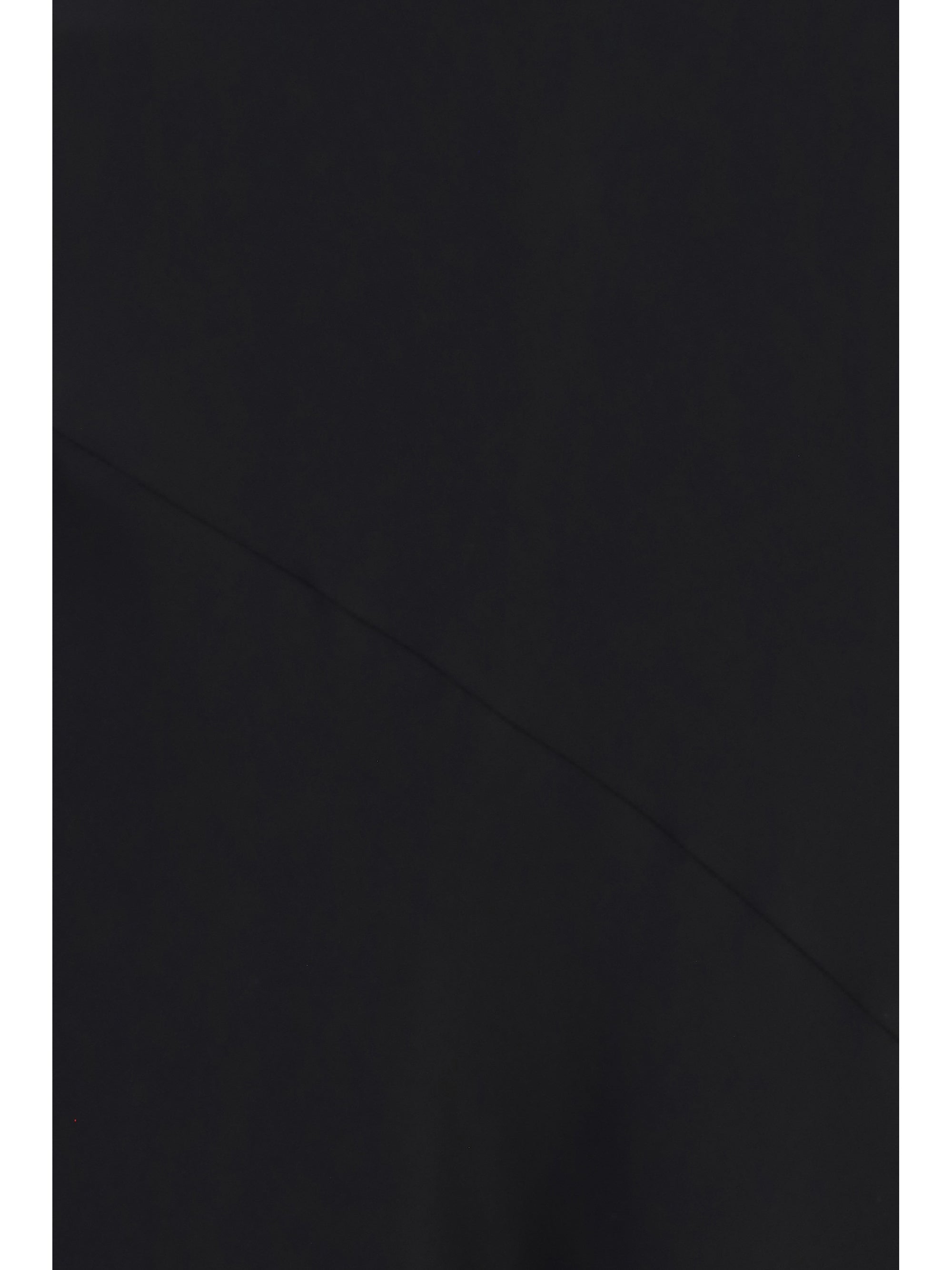 Fluid Satin Dress — Black