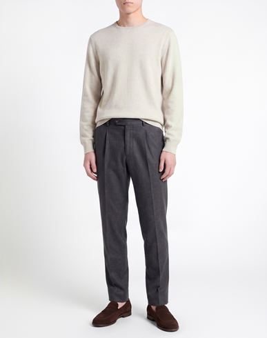 Man Sweater Light grey Size 50 Cashmere