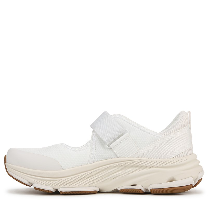 Women's Devotion Max Mary Jane Walking Sneakers (Brilliant White Mesh Fabric)