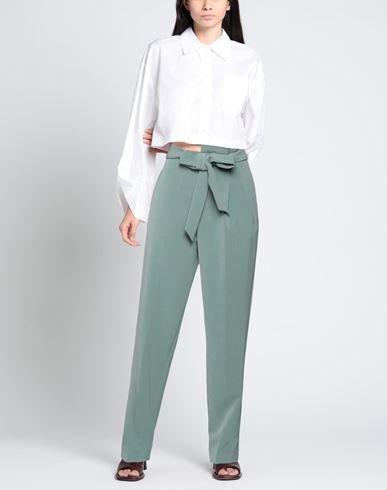 Woman Pants Sage green Size XS Acetate, Polyester, Viscose, Elastane