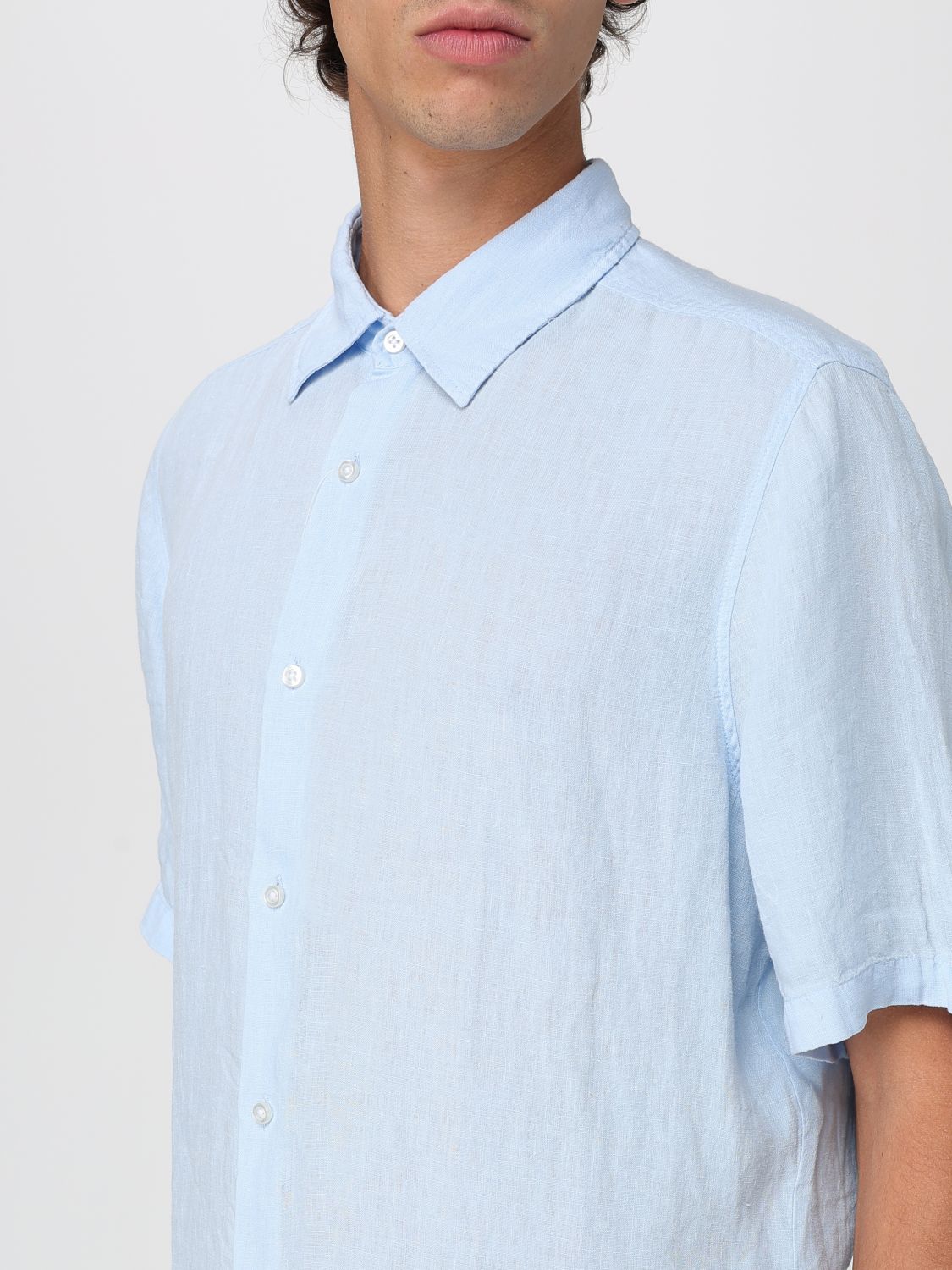 Shirt BOSS Men color Sky Blue