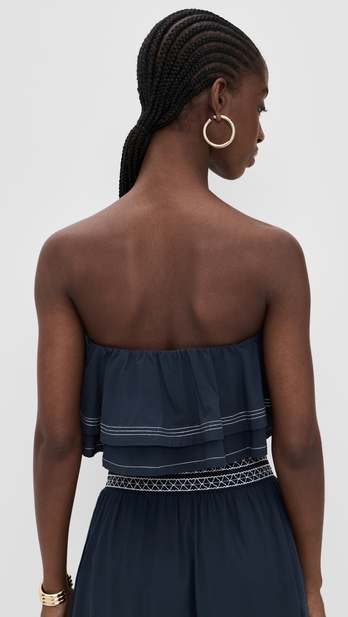 Poppy Top Navy
