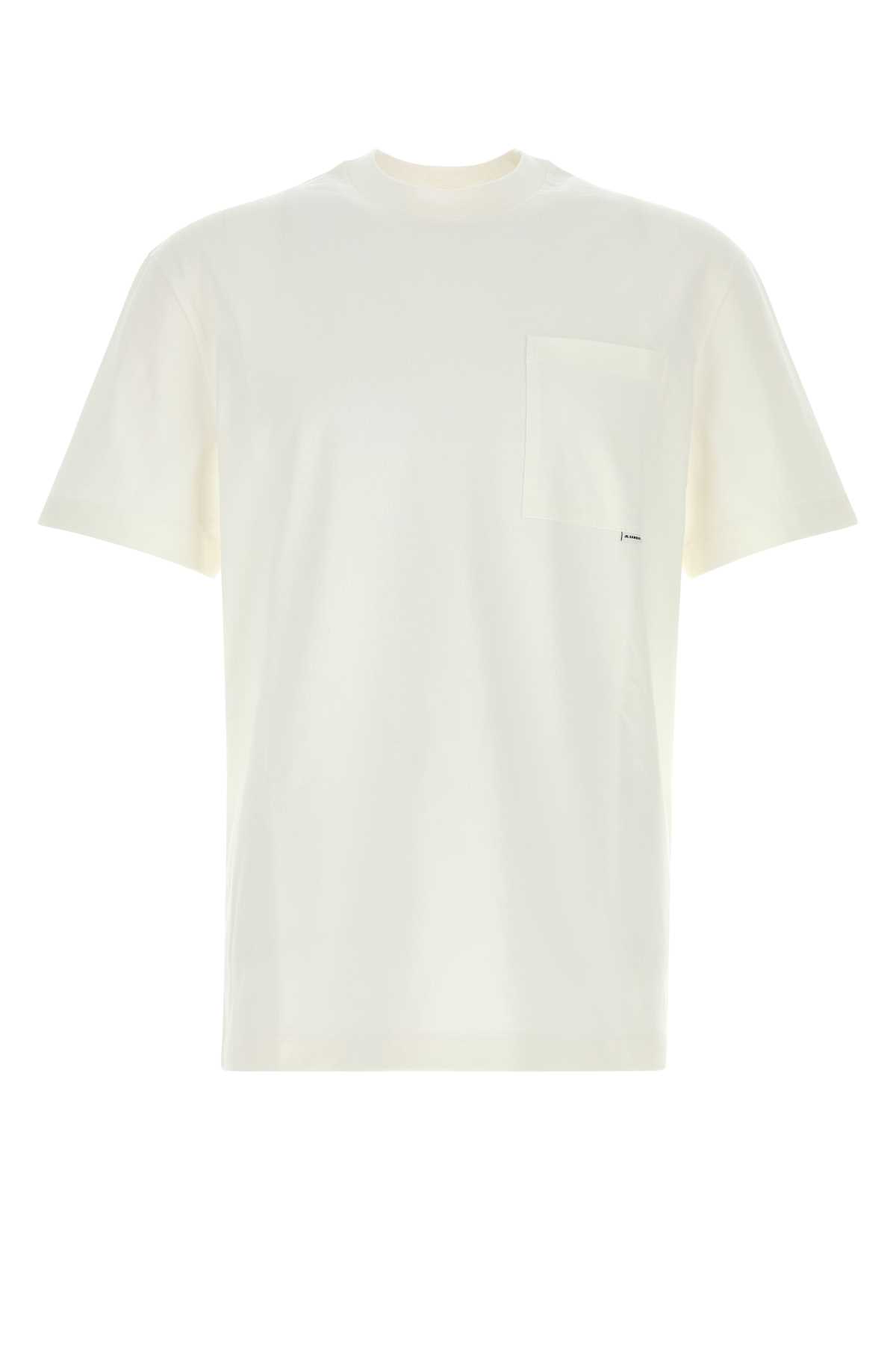 Off White Crew Neck T-Shirt