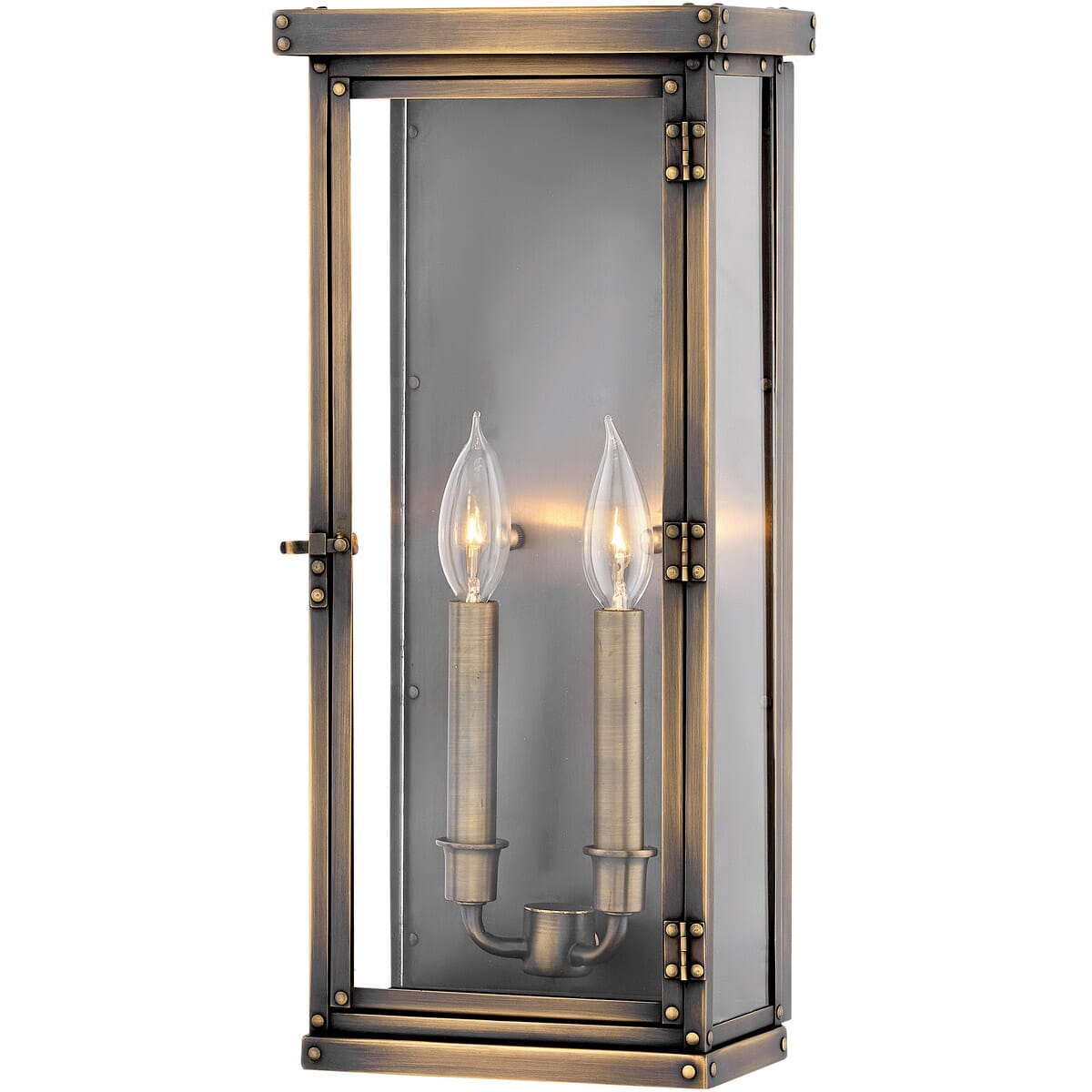 Dark Antique Brass LED Wall Mount from the Hamilton Collection