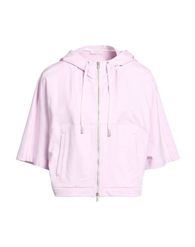Woman Sweatshirt Lilac Size 0 Cotton, Elastane
