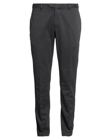 Man Pants Grey Size 40 Cotton, Elastane